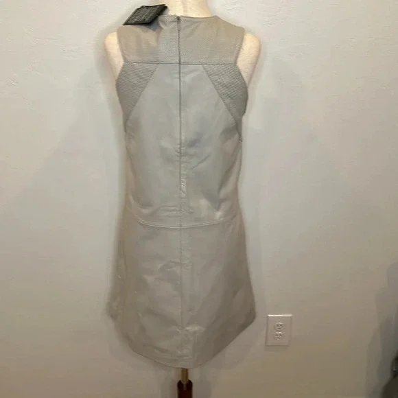 BOD & CHRISTENSEN DOLLY GENUINE LEATHER DRESS ZIPPER POCKETS NEW WITH TAGS - Picture 7 of 10